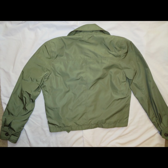 Banana Republic Green Military Jacket - Size XS - Picture 4 of 4